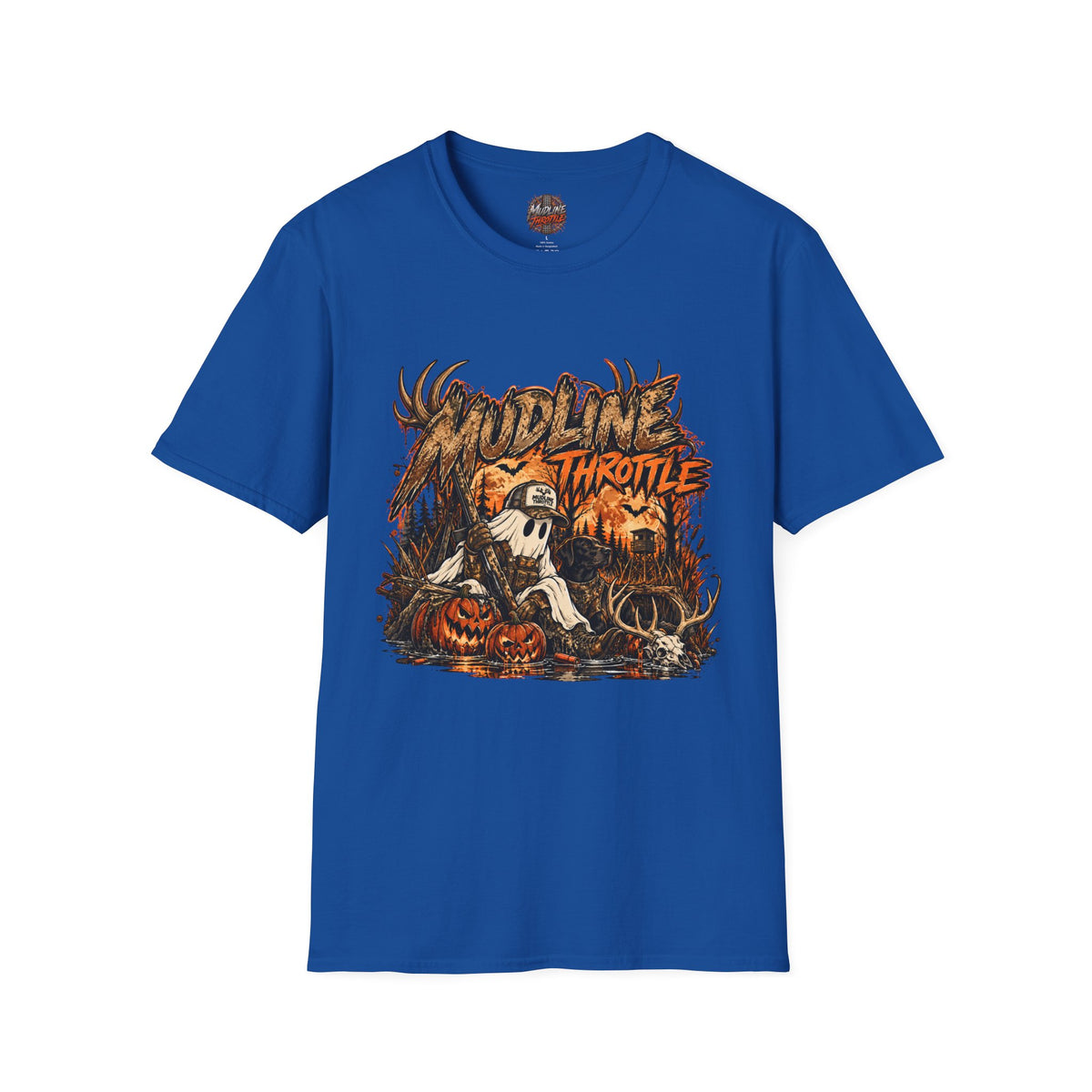 Halloween Hunting T-Shirt — Mudline Throttle Graphic Tee