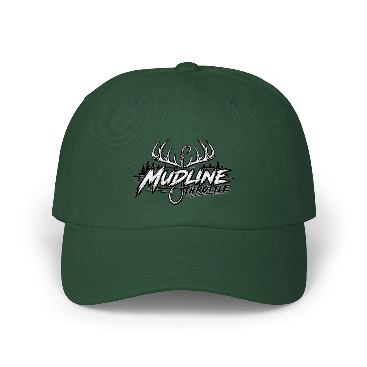 Dad Cap - 'Mudline' Antler Logo Hat