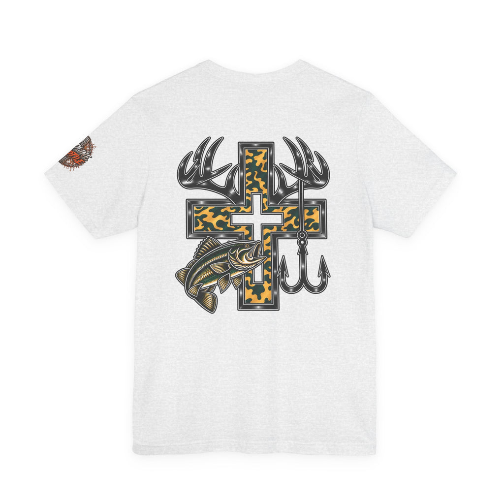 Christian Hunting Cross Graphic T-Shirt