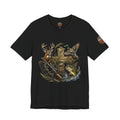 Outdoor Hunting & Fishing T-Shirt — Deer, Duck & Bass Graphic