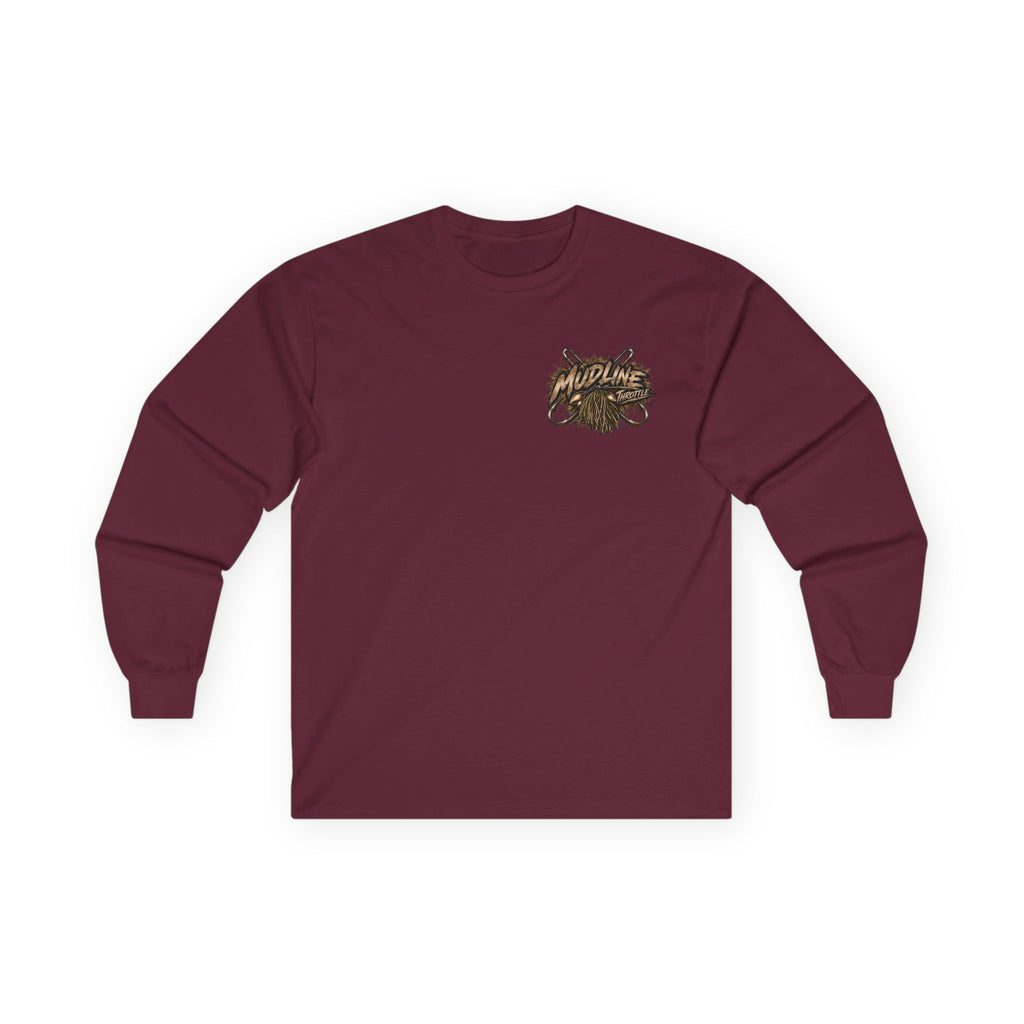 I Like Big Bass Long Sleeve Tee — Fishing Graphic Shirt