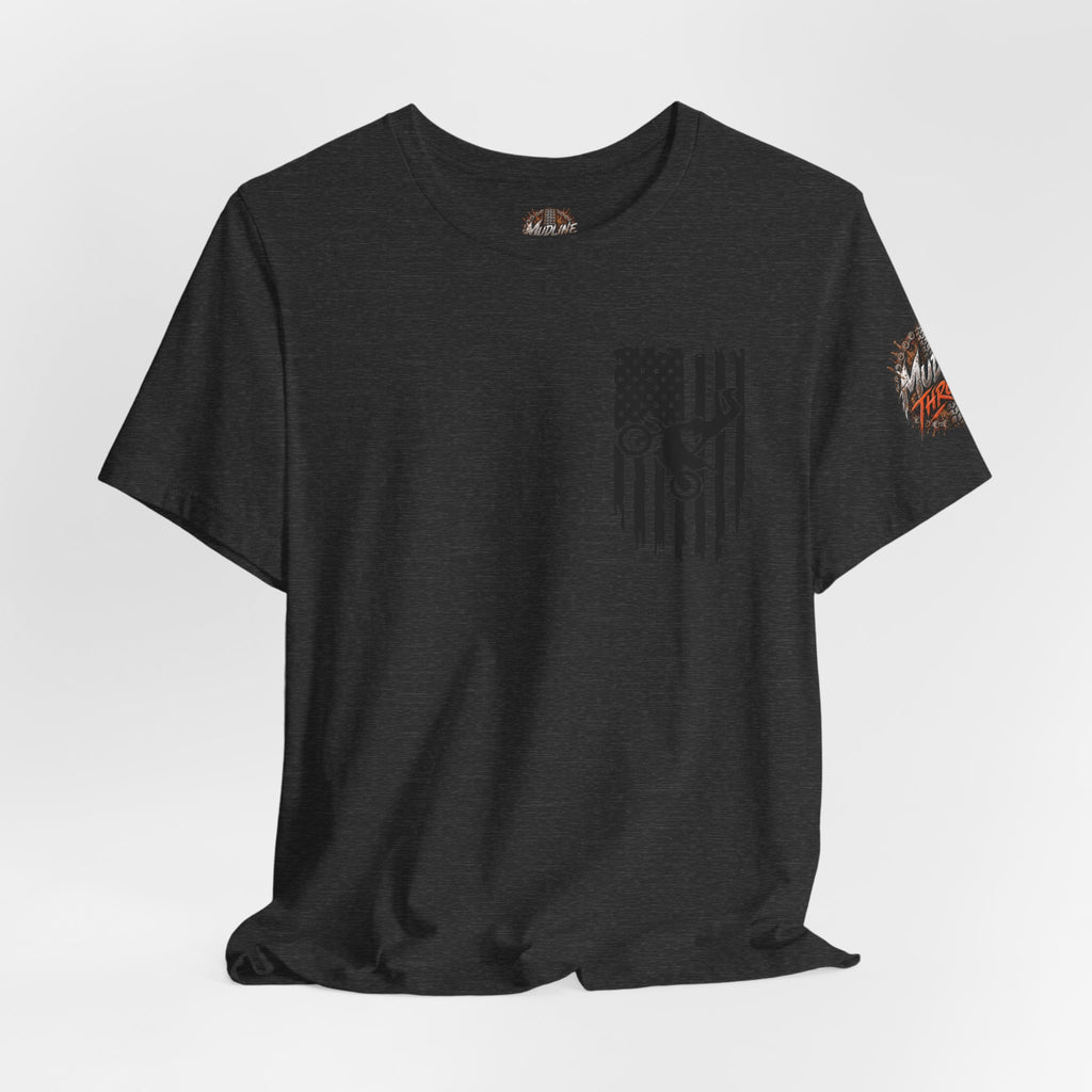 Dirt Bike Tee — "Mud in Your Blood, Dirt on Your Soul" Motocross T‑Shirt