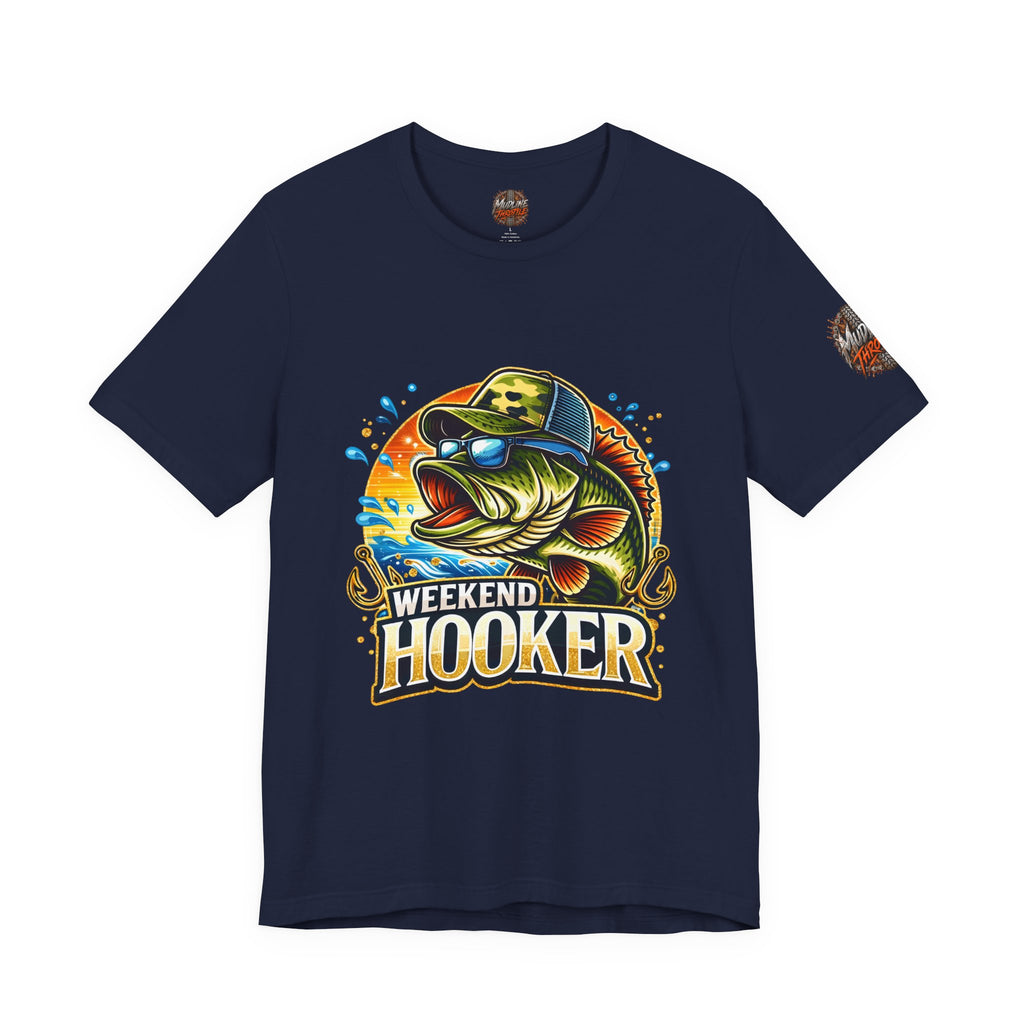 Weekend Hooker Fishing Tee — Bass Graphic Shirt
