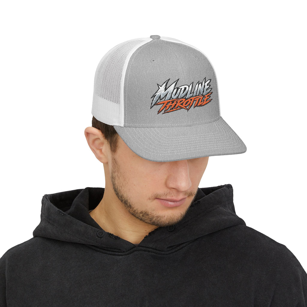 Trucker Cap — Mudline Throttle Retro Racing Snapback