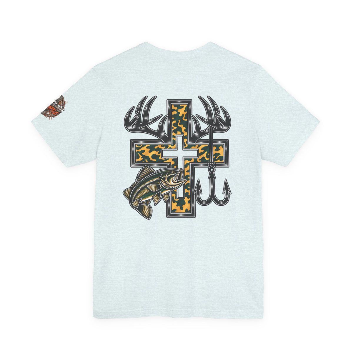 Christian Hunting Cross Graphic T-Shirt