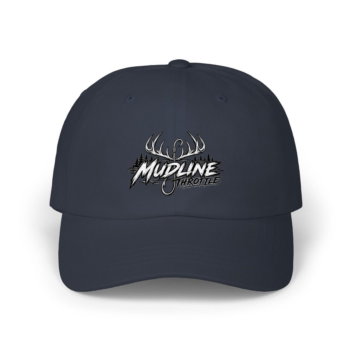 Dad Cap - 'Mudline' Antler Logo Hat