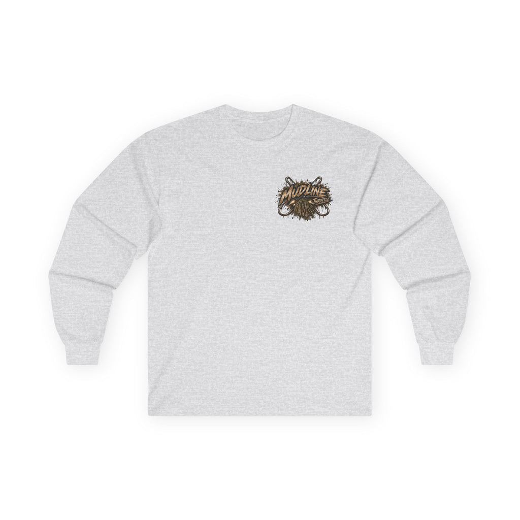 I Like Big Bass Long Sleeve Tee — Fishing Graphic Shirt