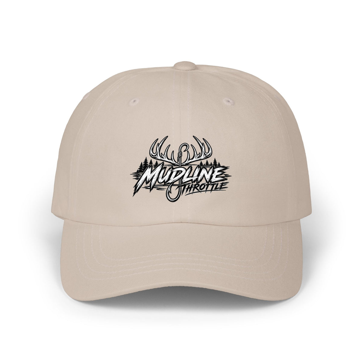 Dad Cap - 'Mudline' Antler Logo Hat