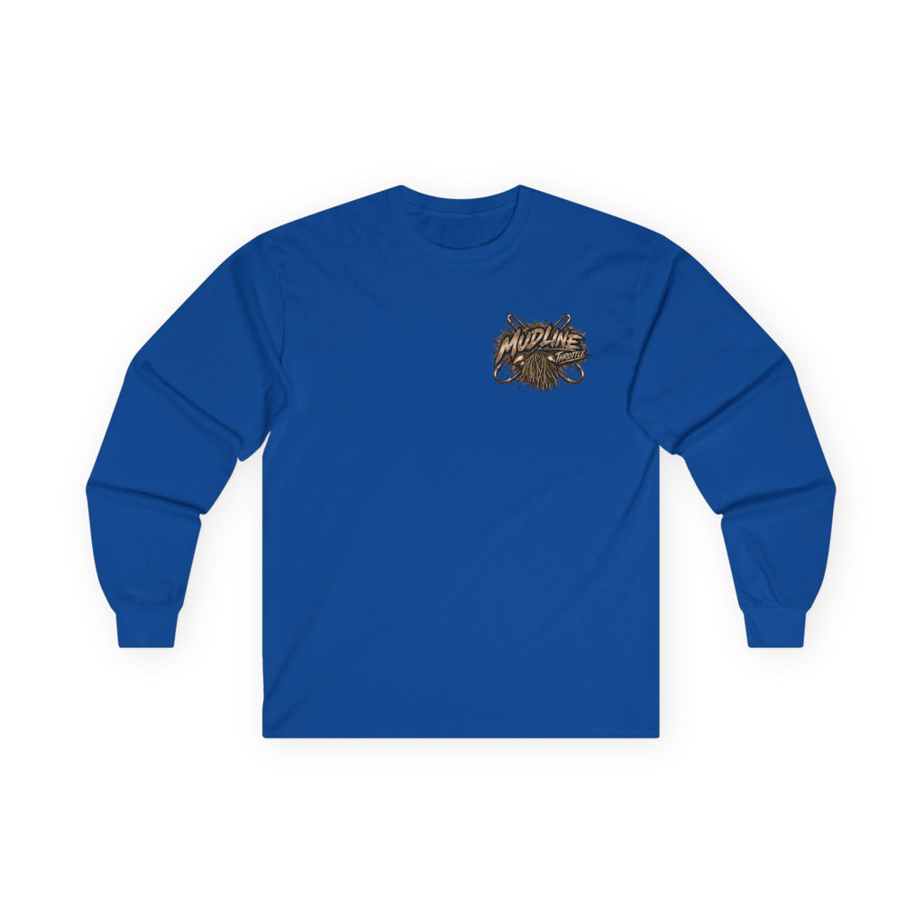 I Like Big Bass Long Sleeve Tee — Fishing Graphic Shirt