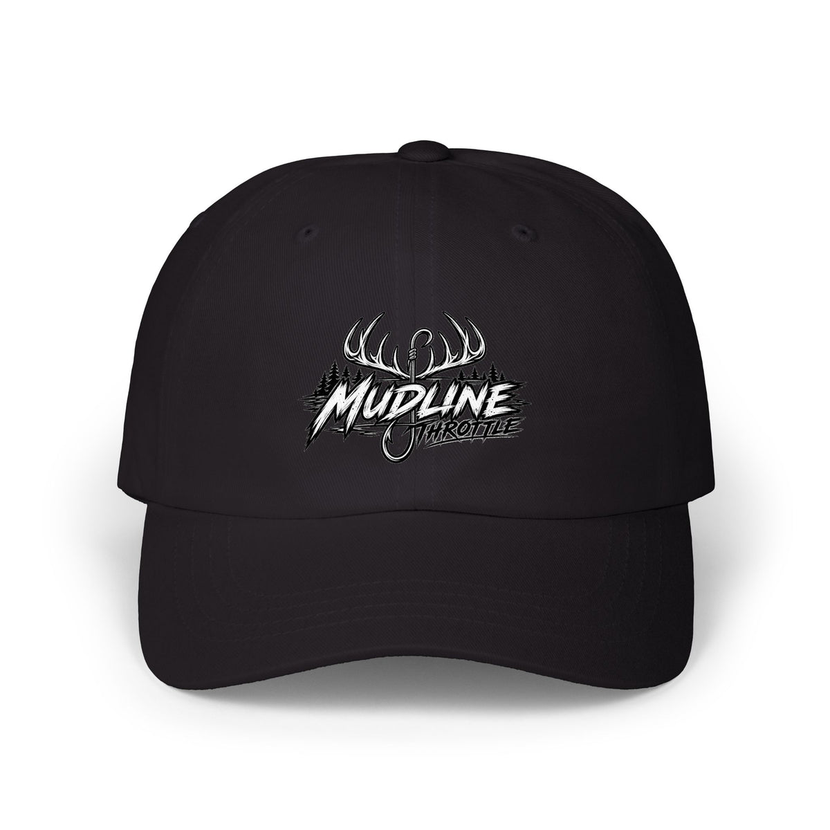 Dad Cap - 'Mudline' Antler Logo Hat