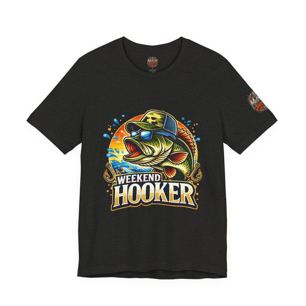 Weekend Hooker Fishing Tee — Bass Graphic Shirt