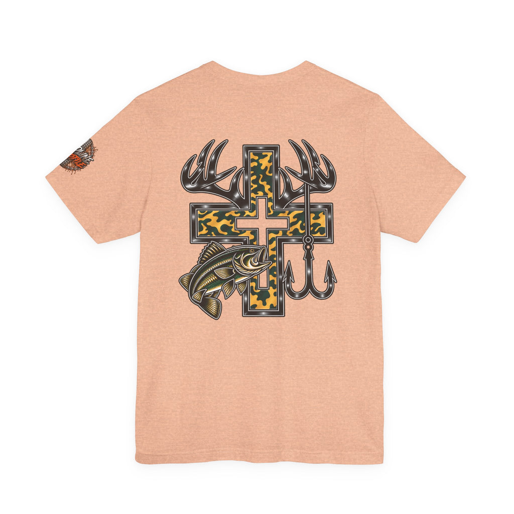 Christian Hunting Cross Graphic T-Shirt