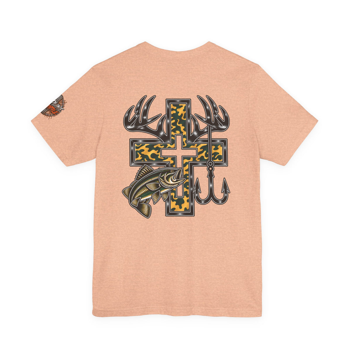 Christian Hunting Cross Graphic T-Shirt