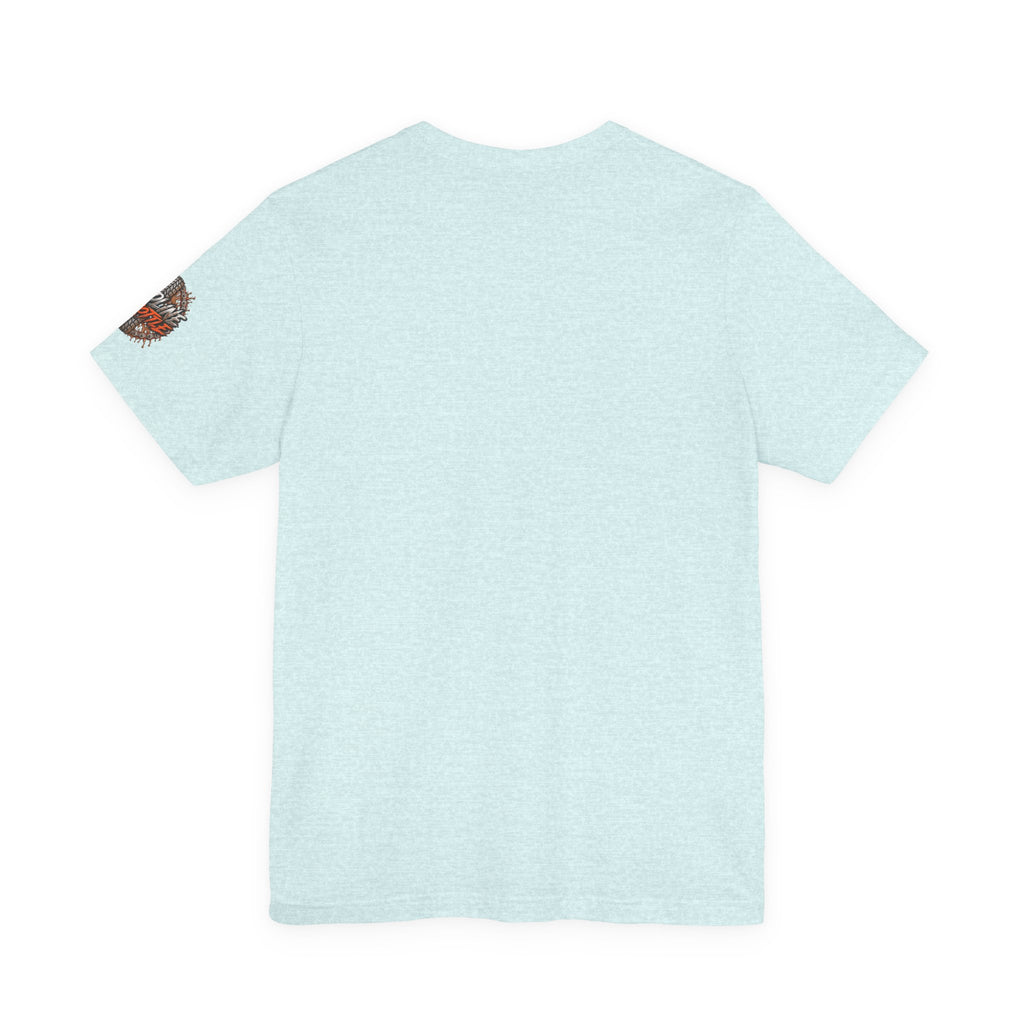 Fishing Graphic Tee — "Mudline Throttle" Bass Illustration