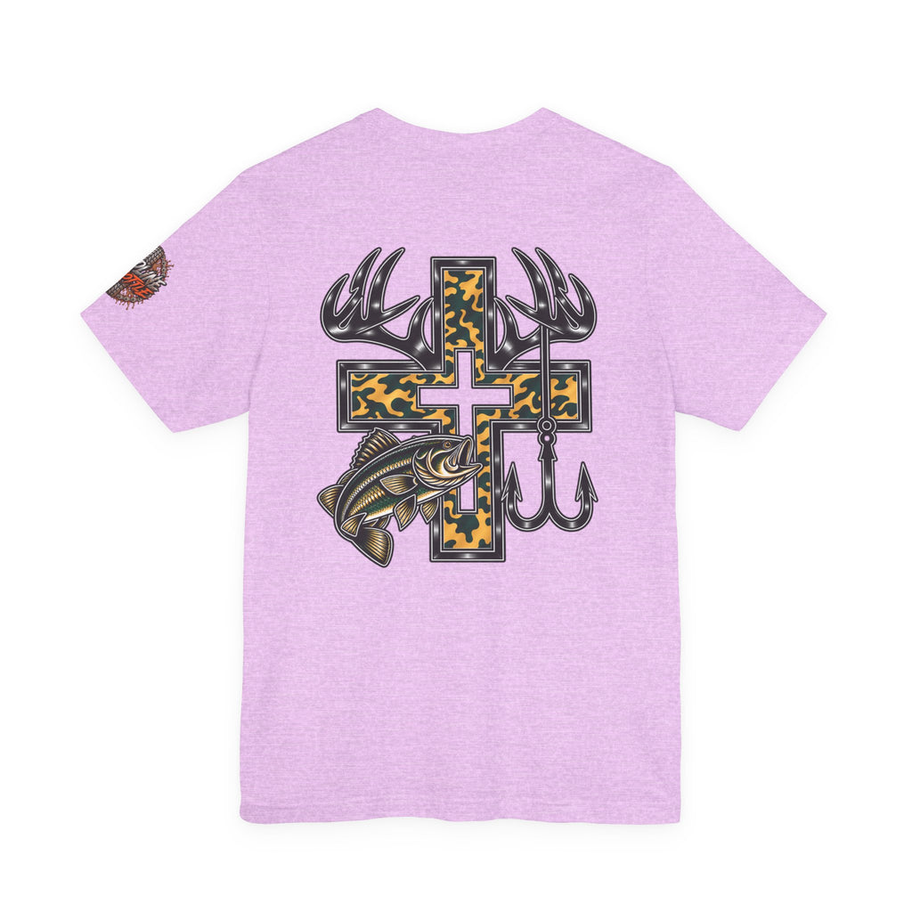 Christian Hunting Cross Graphic T-Shirt
