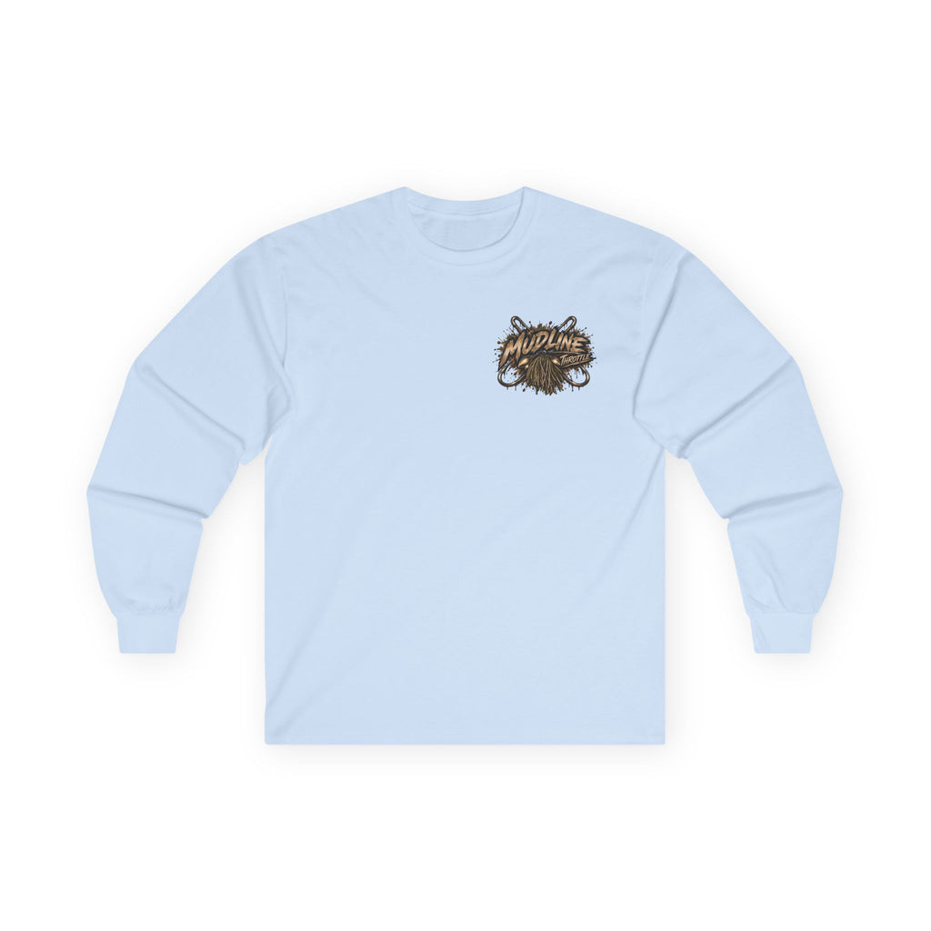 I Like Big Bass Long Sleeve Tee — Fishing Graphic Shirt