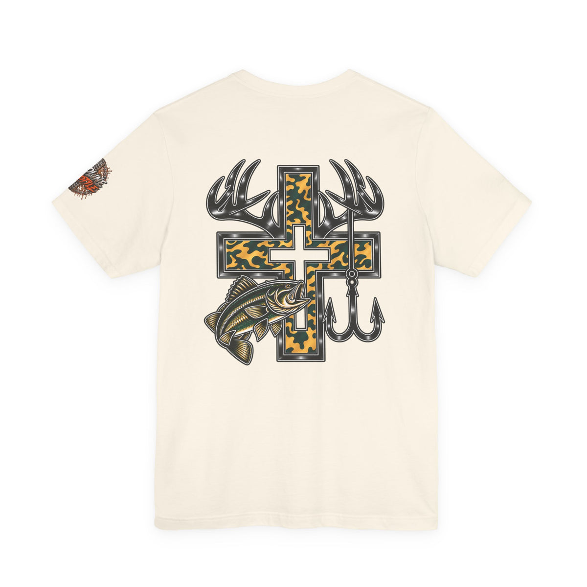 Christian Hunting Cross Graphic T-Shirt