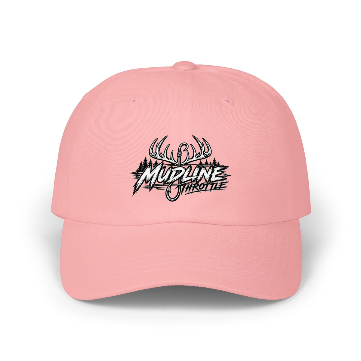 Dad Cap - 'Mudline' Antler Logo Hat
