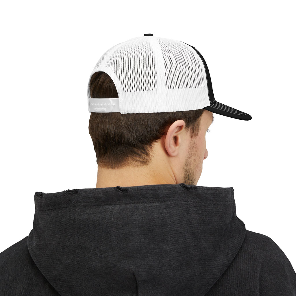 Trucker Cap — Mudline Throttle Retro Racing Snapback