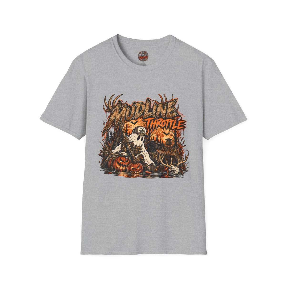 Halloween Hunting T-Shirt — Mudline Throttle Graphic Tee