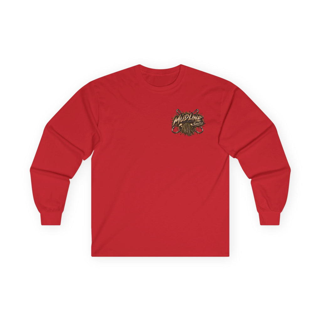 I Like Big Bass Long Sleeve Tee — Fishing Graphic Shirt