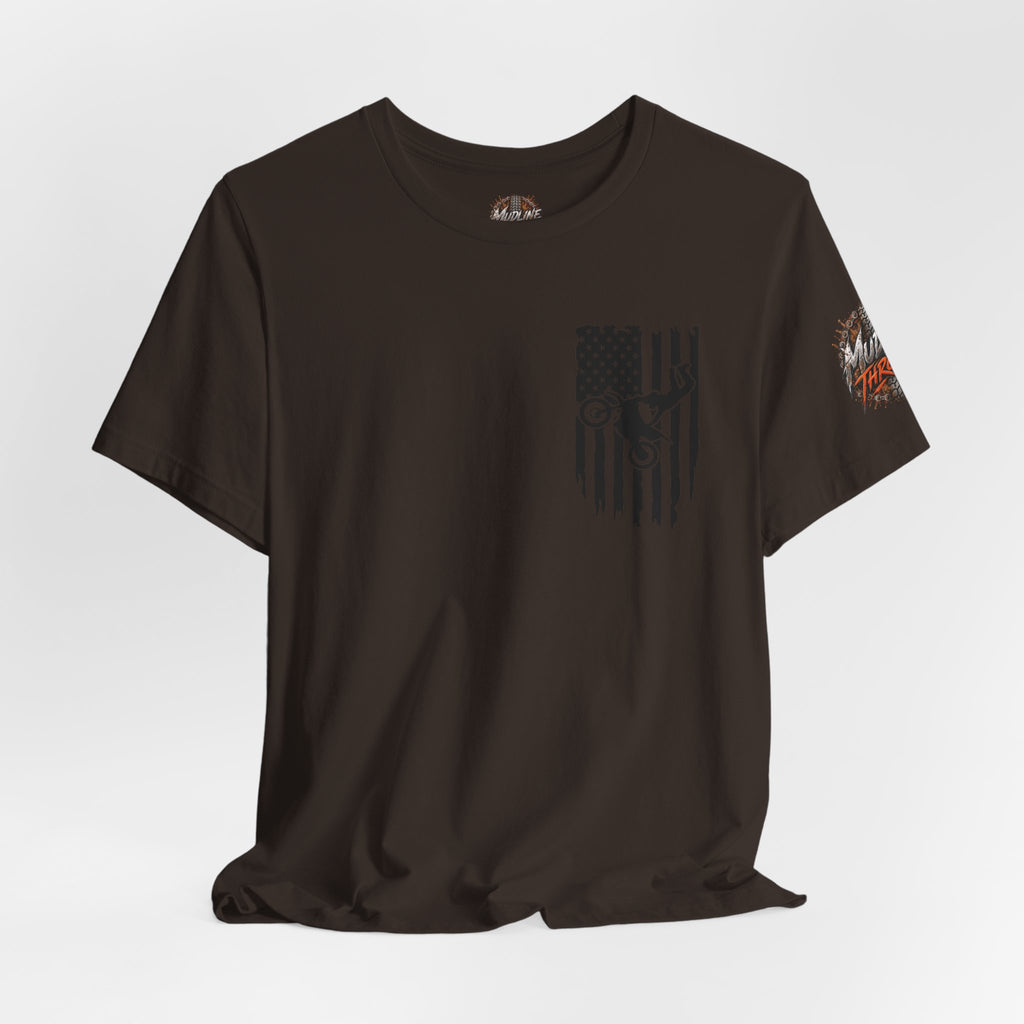Dirt Bike Tee — "Mud in Your Blood, Dirt on Your Soul" Motocross T‑Shirt