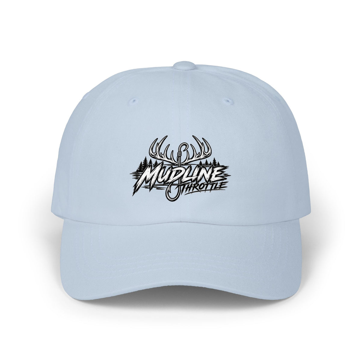 Dad Cap - 'Mudline' Antler Logo Hat