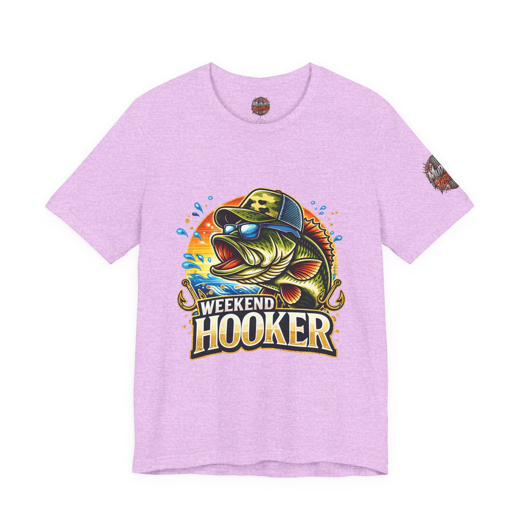 Weekend Hooker Fishing Tee — Bass Graphic Shirt