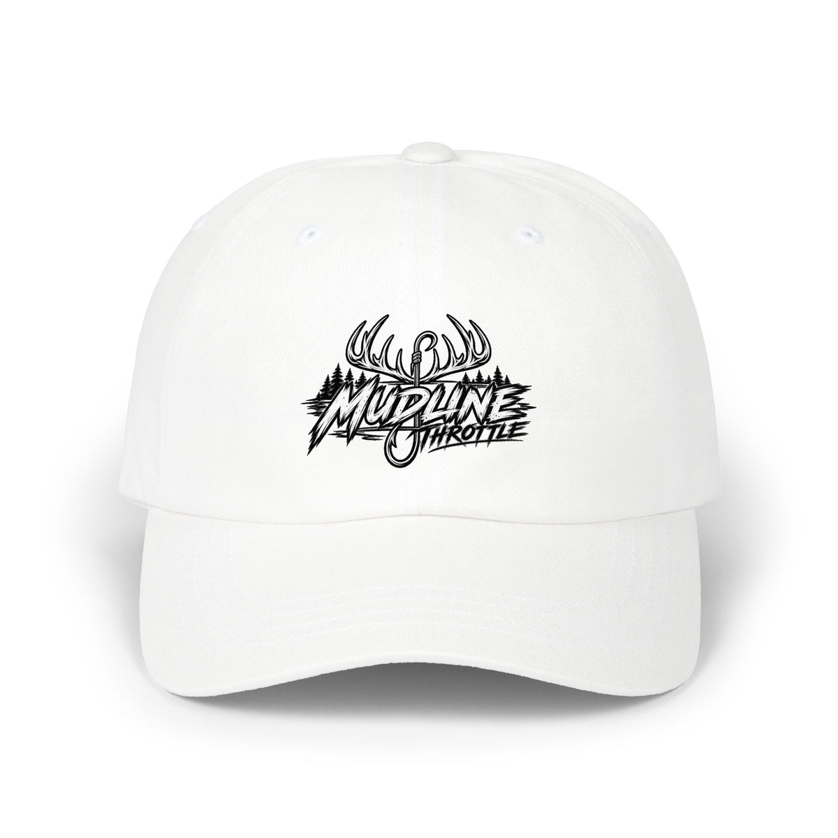 Dad Cap - 'Mudline' Antler Logo Hat