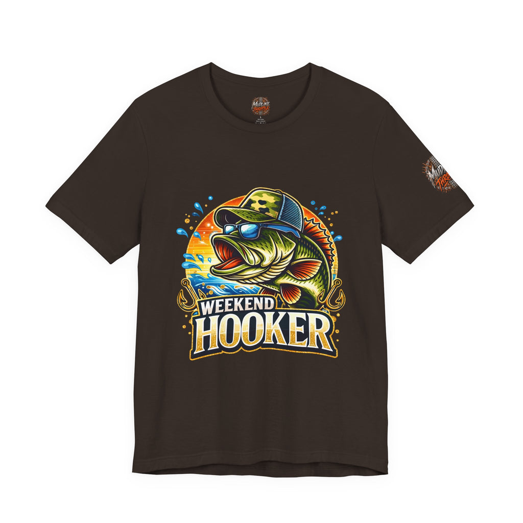 Weekend Hooker Fishing Tee — Bass Graphic Shirt