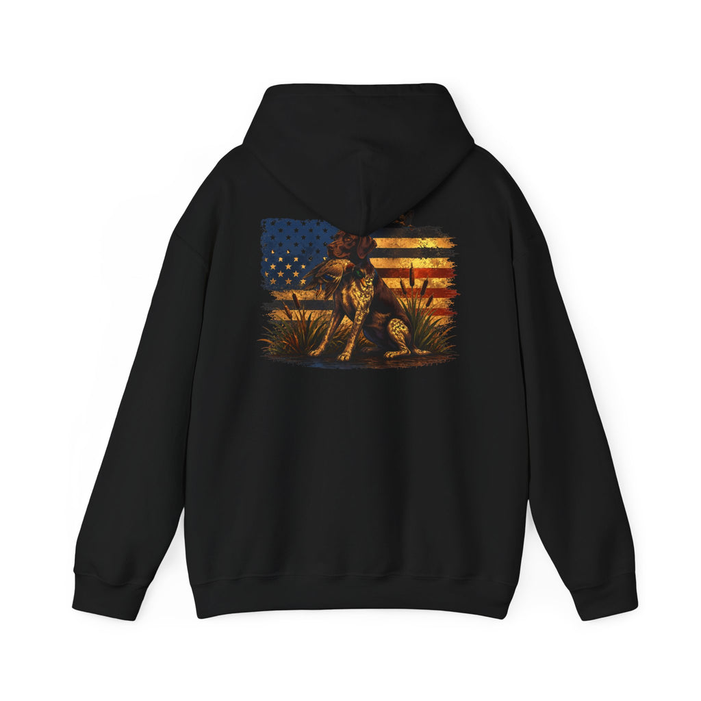 Hunting Trophies American Flag Hunting Hoodie