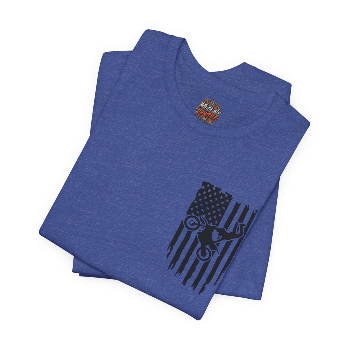 Dirt Bike Tee — "Mud in Your Blood, Dirt on Your Soul" Motocross T‑Shirt