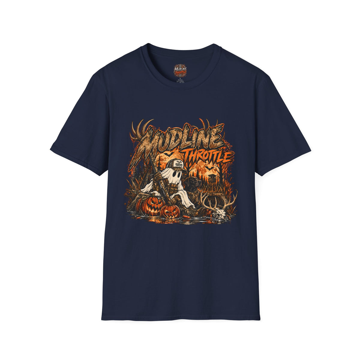 Halloween Hunting T-Shirt — Mudline Throttle Graphic Tee
