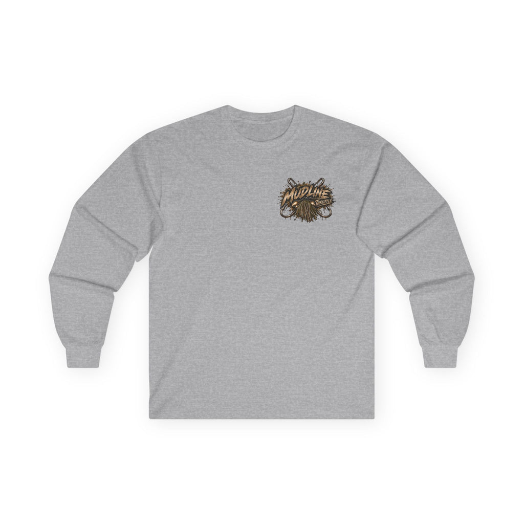 I Like Big Bass Long Sleeve Tee — Fishing Graphic Shirt