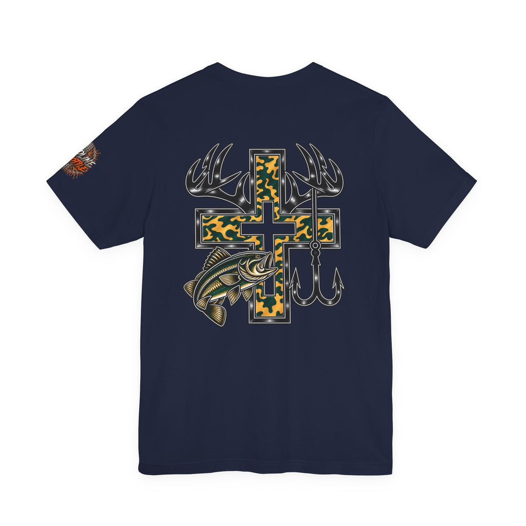 Christian Hunting Cross Graphic T-Shirt