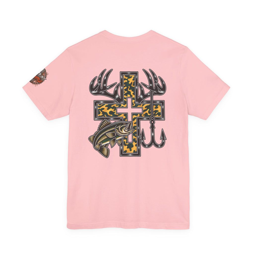 Christian Hunting Cross Graphic T-Shirt