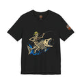 Skeleton Fisher Tee — Skull Angler Fishing T-Shirt