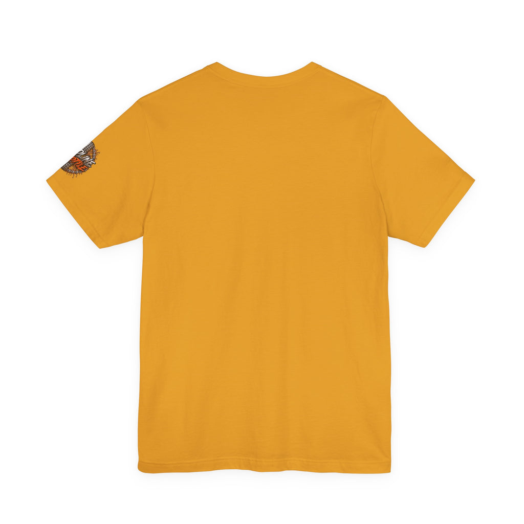 Fishing Graphic Tee — "Mudline Throttle" Bass Illustration