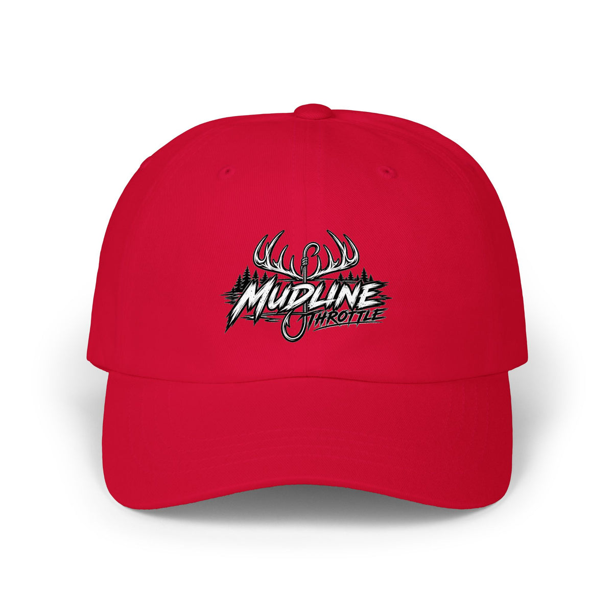 Dad Cap - 'Mudline' Antler Logo Hat