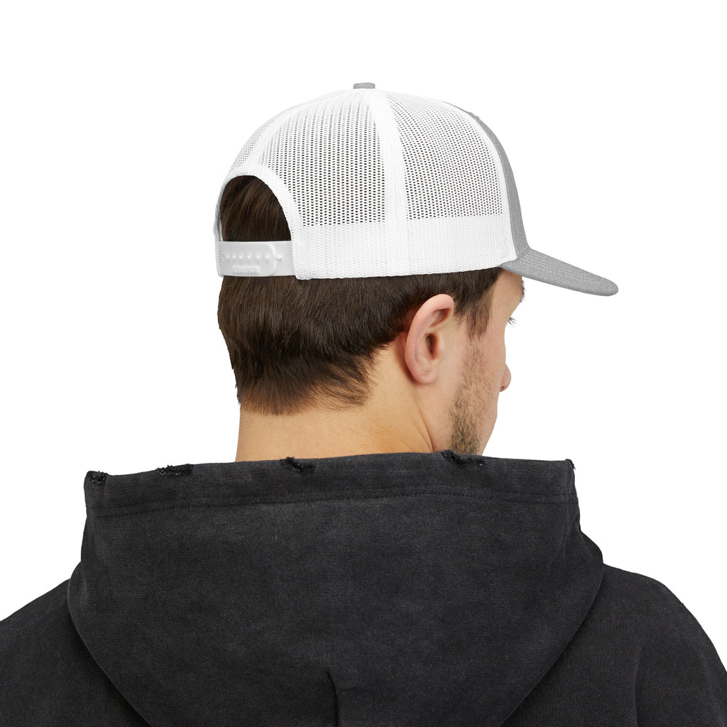 Trucker Cap — Mudline Throttle Retro Racing Snapback