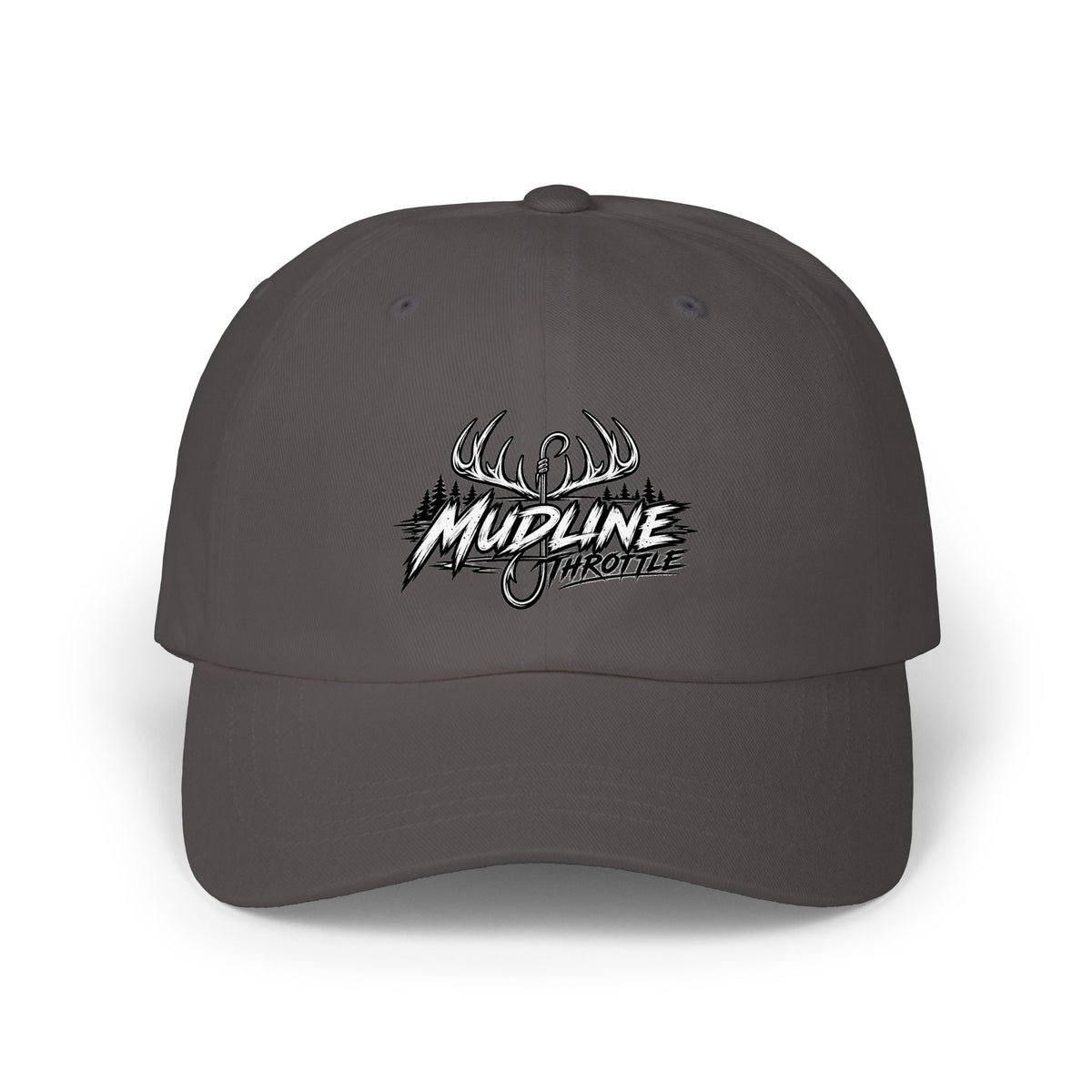 Dad Cap - 'Mudline' Antler Logo Hat