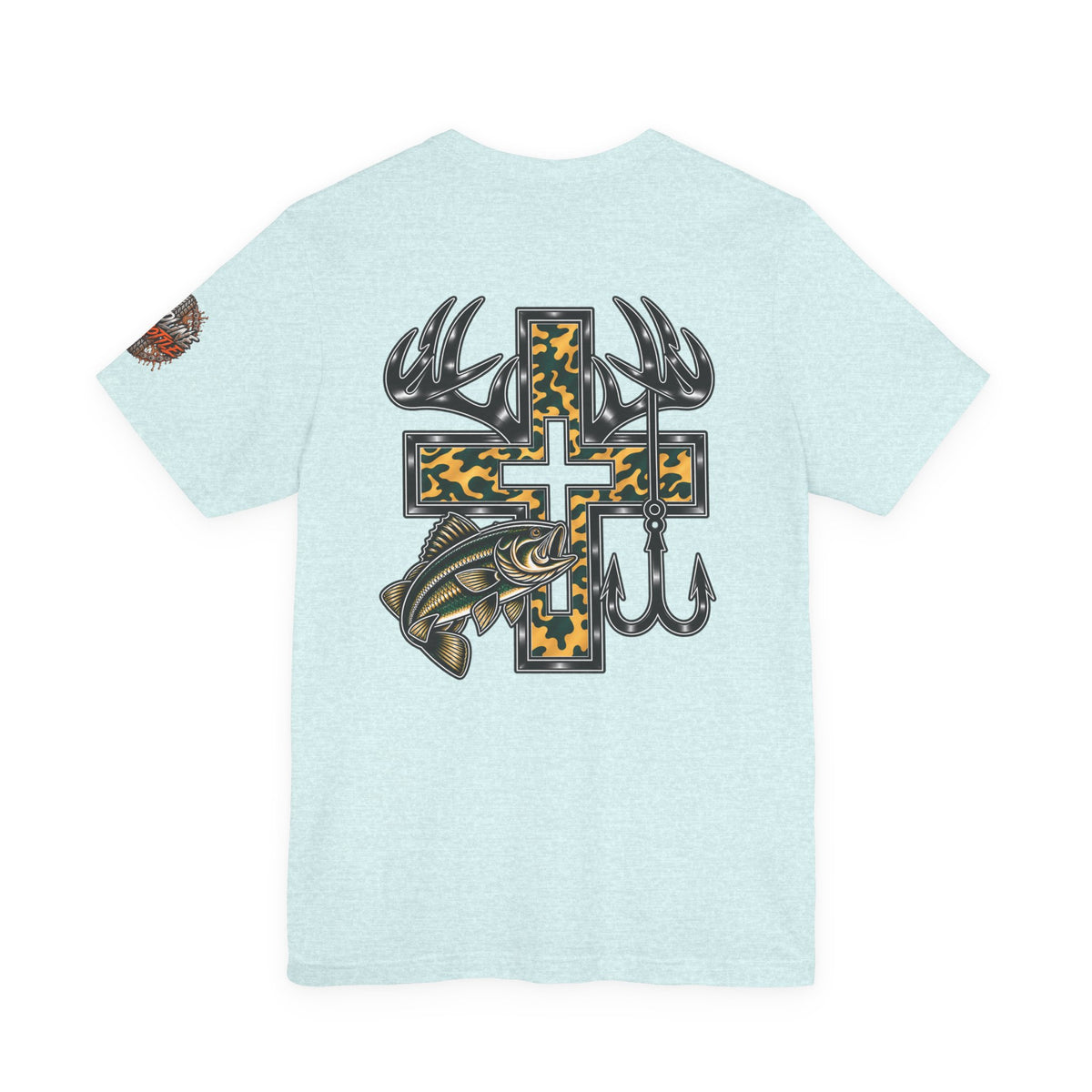 Christian Hunting Cross Graphic T-Shirt
