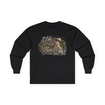 Mudline Throttle Bass Fishing Long Sleeve Tee