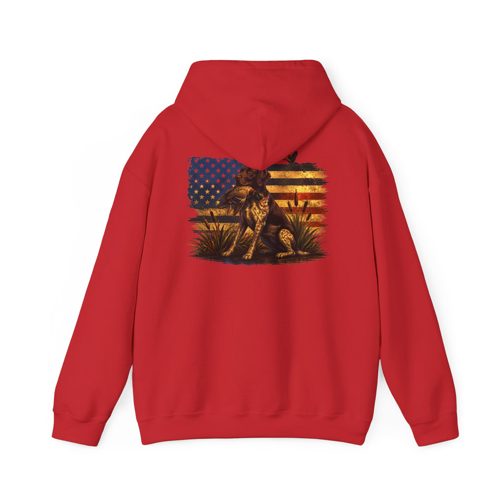 Hunting Trophies American Flag Hunting Hoodie