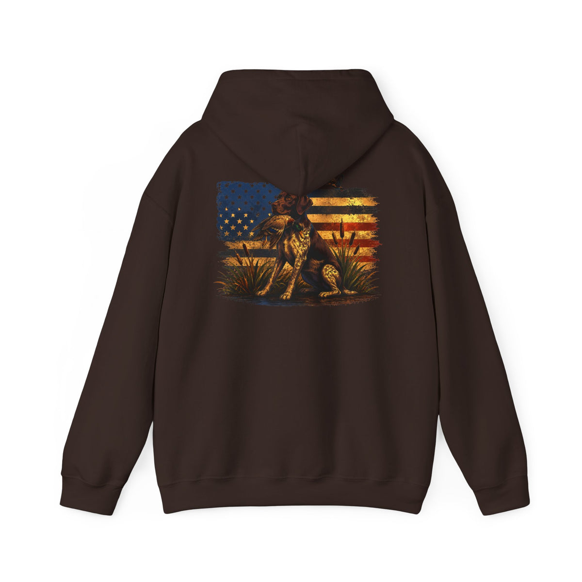 Hunting Trophies American Flag Hunting Hoodie