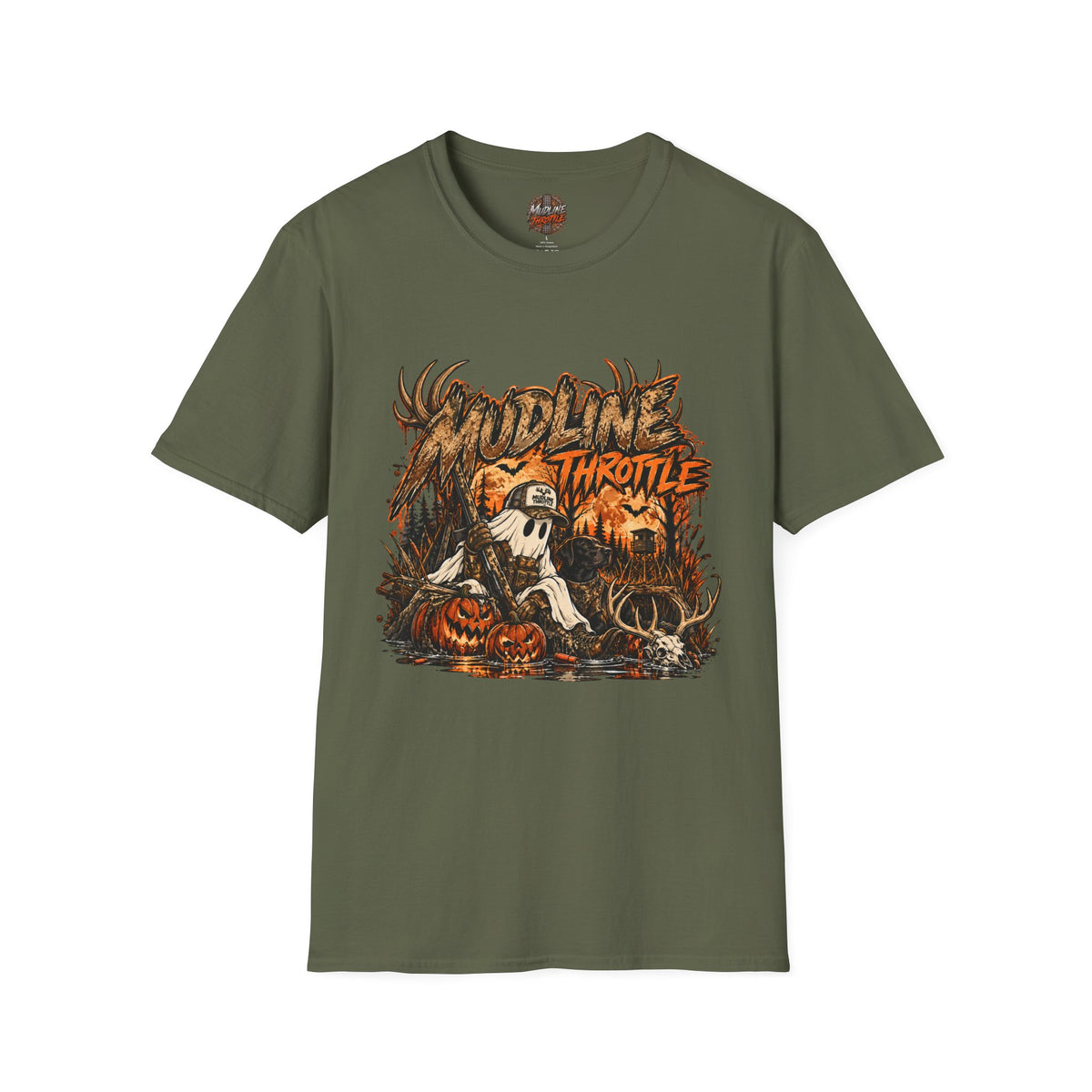 Halloween Hunting T-Shirt — Mudline Throttle Graphic Tee