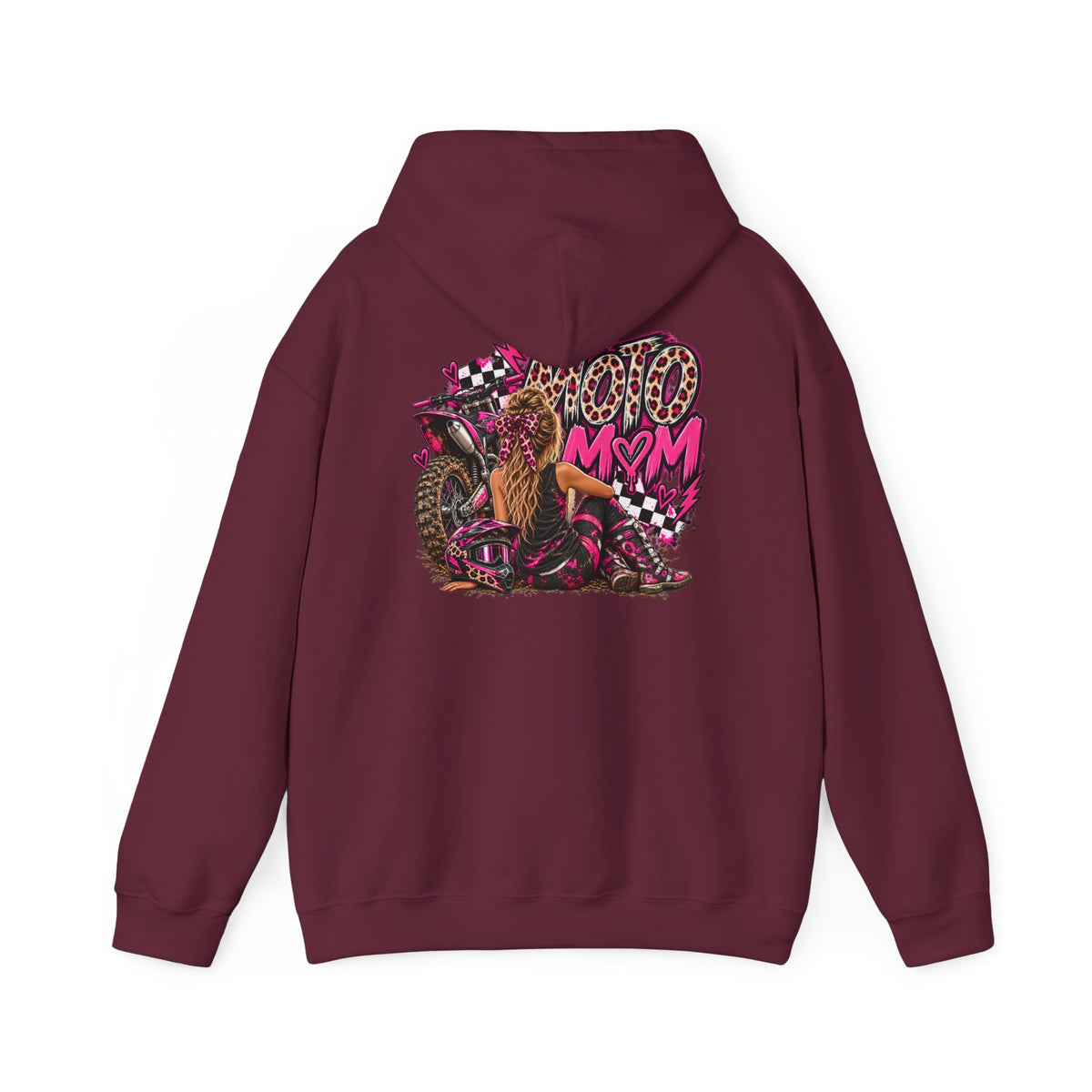 Motorcycle Throttle Graphic Hoodie