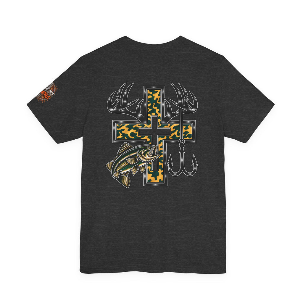 Christian Hunting Cross Graphic T-Shirt