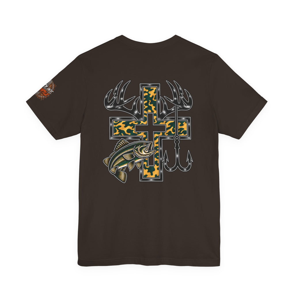 Christian Hunting Cross Graphic T-Shirt