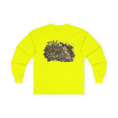 Mudline Throttle Bass Fishing Long Sleeve Tee